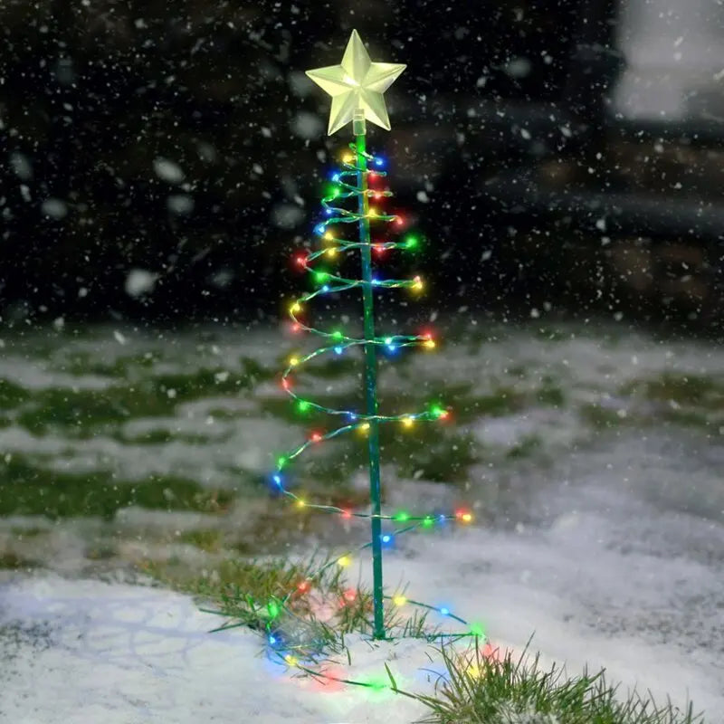 LED Spiralbaum Licht - Strahlende Weihnachtsdeko (50cm) – United Variety